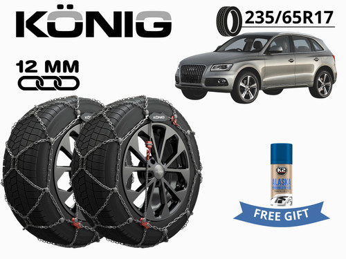 Catene neve konig 12mm per - catene,
