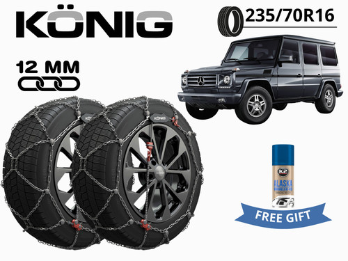 Catene neve konig 12mm xg12pro - neve,