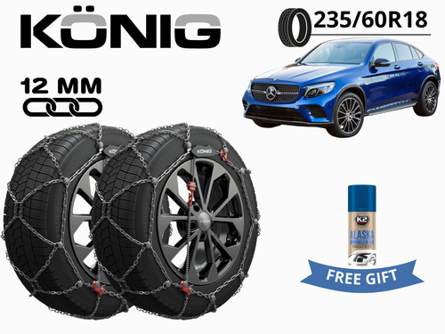 Catene neve konig 12mm - catene,