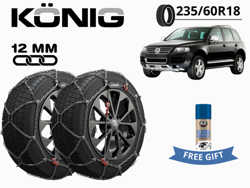 Catene neve konig 12mm xg12pro - catene,