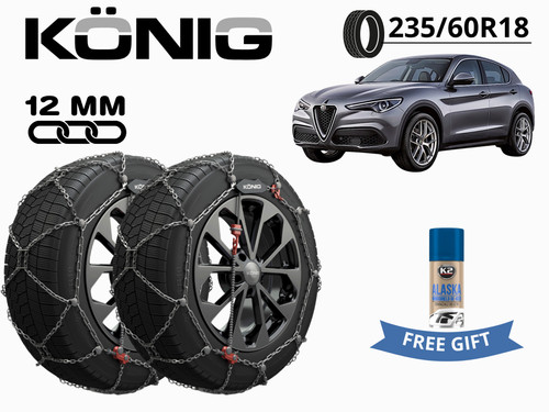 Catene neve konig 12mm per - da,