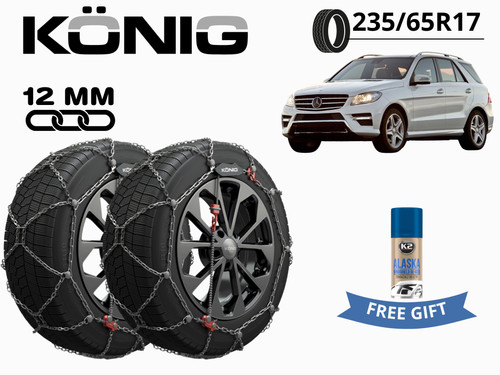 Catene neve konig 12mm - neve,